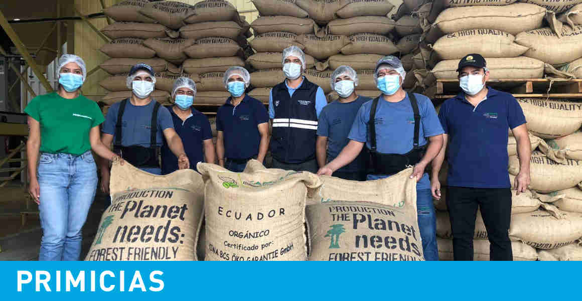 Piccoli produttori esportano caffè biologico dalla regione amazzonica dell’Ecuador all’Italia